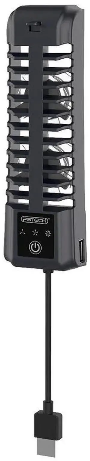 Cooling Fan 3 Levels External Fan Quiet Fan USB 2.0 Port Cooling Fan for PS5 Slim Disc and Edition