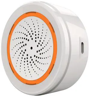 90dB Sound Light Sensor Alarm Siren App Remote Control Home Security Protection System USB Sound Light Sensor