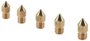 15 Piece Suitable For Zortrax M200 V2 Hot-End Extrusion Head Heating Nozzle 0.4Mm H59 Brass Nozzle