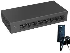 8 Port Gigabit Ethernet Switches With l Housing Ethernet Splitter, Desktop