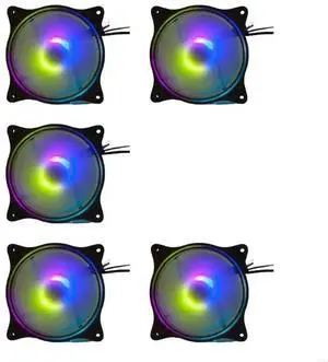 Tool RGBs PC Cooling Fan 10s Installation 360° Lighting Wide Compatibility Multiple Devices