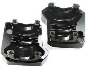 1/10 Climbing Car Brass Axle Cover For Front And Rear For Traxxas TRX4 Upgrade Parts Black Gold Version