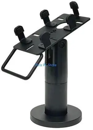 Universal Credit Card Terminal Stand with Internal Wire Routing Adjustable Clamp for 70-100mm Width Device