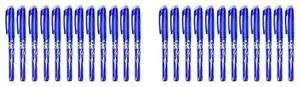 Erasable Ballpoint Pen, 24 Pcs Blue Eraser Pen, 0.5Mm Refille Eraser Pen, Rollerball Erasable