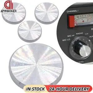 4Pcs l Opener Front Knob Cover Replacement Aluminum Knob Caps Potentiometer Knobs Opener Knob Cover for REVOX A77 A76 A78 4Pcs l Opener Front Knob Cover Replacement Aluminum Knob Caps Potentiometer Knobs Opener Knob Cover for REVOX A77 A76 A78