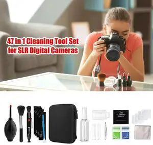 47pcs Professional Camera Cleaning Lens Camera Cleaning Kit Cleaner Kit DSLR Lens Camera Sensor