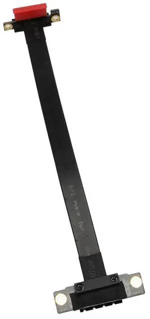 4X PCIE X1 Riser Cable Dual 90 Degree Right Angle Pcie 3.0 X1 To X1 Extension Cable 8Gbps PCI Express 1X Riser Card 20Cm