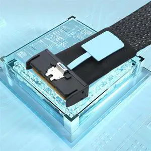0.5M PCI-E Slimline SAS SFF-8654 8I To 8X SATA Server Hard Drive Conversion Cable SFF-8654 74P To 8Xsata 7P Cord