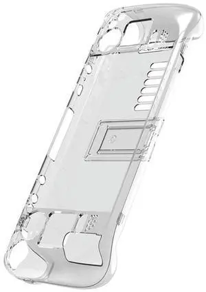 Game Console Cover Accessories Anti Slip Hard PC Shell Case for Steam Deck Crystal Clear Game Console