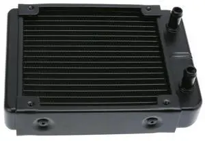 1Pc 120mm 18 Tubes Aluminum Computer Water Cooling Radiator Heat Sink Part