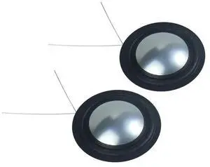 2Pcs l Titanium Composite Silk Diaphragm Voice Coil 25 Core 25.4mm 25.5mm 1 Inch 8 Ohm Treble Speaker Repair Accessories