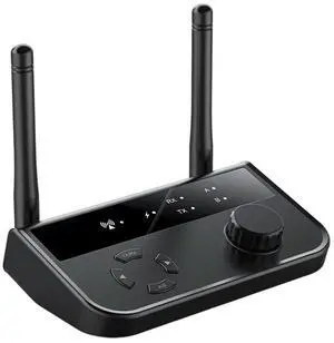 Bluetooth-compatible5.3 Multifunctional Adapter 3.5mm AUX RCA USB Stereo Transmitter Adapter Transmission Distance 10m for PC TV
