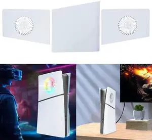 Premium ABS Replacement Shell with Cooling Vents Protective Cover Anti-Scratch Hard Faceplate for 5 Slim