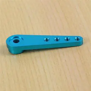 40PCS 37Mm 25T l Extension Steering Servo Arm Horn For RC Car Crawler Parts,Blue