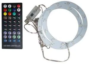 RGB LED Light Bar with Remote Control Console Light Bar Pickup Function Game Console LED Light Accessories for PS5 Console