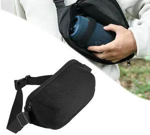 Speaker Bag Pouch Anti Scratch Chest Bag Travel Speaker Pouch Shockproof Speaker Crossbody Bag for JBL Flip 4 5 6 for UE BOOM 3
