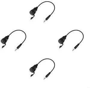 Versatility 3.5mm TRS Stereo Panel Cable For Seamlessly Integration In Various Music Systems And Environment 300mm