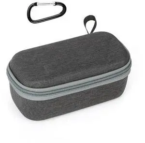 Wireless Microphone Case Portable Carrying Case Microphone Accessories Microphone Hard Case Shock Absorption For Mic 2/1