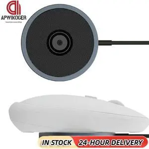 Undetectable Mouse Mover Pad Device Ultra-Silent Automatic Mouse Wiggler Shaker Mouse Giggler for Laptop Screen Anti-Sleep