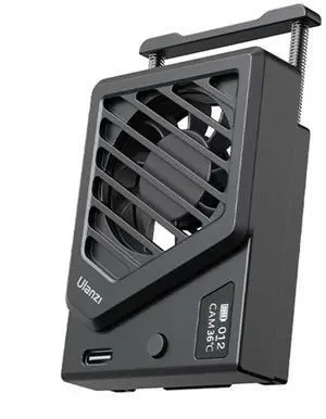 Ulanzi Camera for DSLR Photo Camera Cell Phone Cooling Live Cooling Radiator Camera Accessories,Black