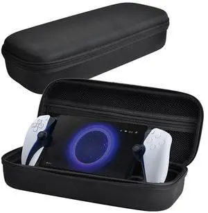 Travel Carrying Case with Mesh Pocket Portable Bag Splashproof Protective Bag Stand Design for Portal