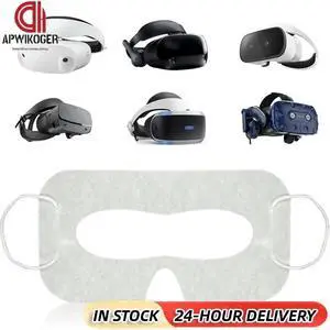 100Pcs VR Eye Covers Sweat Guard Virtual Reality Face  VR Sweat  for Quest 3S VR Headset Accessories