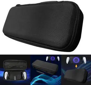 EVA Hardshell Case Shockproof Portable Protective Bag Anti-drop Travel Case with Mesh Pocket for PS5 Portal Console