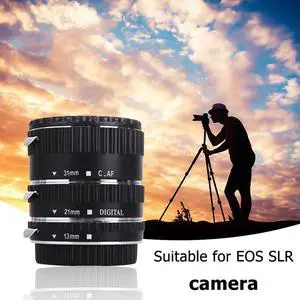 Camera Auto Focus Macro Extension Tube Ring for EF EF-S Camera Auto Focus Ring Adapter Lens Mount Extender