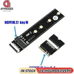 M.2 Key to Key A+E Extension Cable Key to A+E Adapter Card