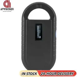 Animal Tag Handheld Pet ID Reader with Stable OLED Display Chip Transponder for ISO 11784/11785 FDX-B and ID64 RFID EMID