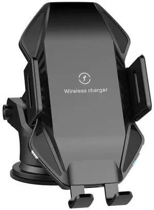 Wireless Car Charger Dashboard Air Vent Cell Phone Holder 360 Rotation 15W Fast Charging Cell Phone Stand for 15