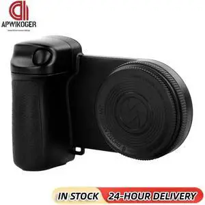 For Magsafe Bluetooth-Compatible Shutter Phone Hand Grip Camera Handle Grip Selfie Stablizer with Fill Light & Reflective Mirror