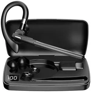 144 Languages AI Translator Earbuds Bluetooth-Compatible 5.4 Language Translation Earbuds Call Noise Cancelling with Microphone