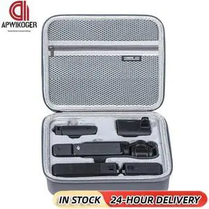 Carrying Case PU Leather Protective Travel Box Shockproof Protective Case Anti-scratch for Osmo Pocket 3 Camera Accessories