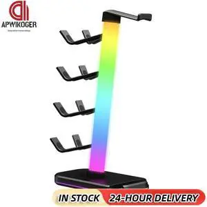 3 in 1 Headphone and Controller Stand Controller Holder & Headset Holder Earphone Stand for Switch/Headphones/Controller