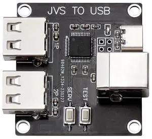 JVS To USB Gamepad Connector Customize Button Layout Game Controller Converter Dual Joystick Mode for JVS Based System