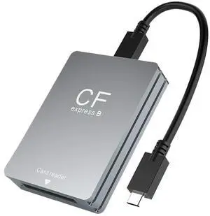 CFexpress Type B Card Reader with USB C To USB C/A Cable Portable CF Express Reader Support Android// OS for SLR