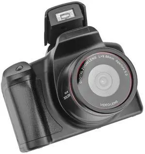 Camera 16X Zoom Vlogging Camera with 2.4 Inch LCD Screen Video Recorder for Photography and Video