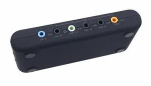 Usb 2.0 Sound Card 8 Channel DAC Output USB External Stereo Sound Card Recording and Playback for Home Desktop Speakers