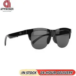 144-Language Glasses Translator UV Protection Wireless Translation Earbuds Translation Glasses for Travel Business & Study