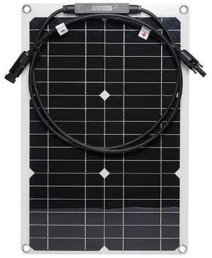 20W 18V Flexible Solar Panel Monocrystalline Solar Panel Power Backup Solar Charger for Marine Trailer Truck