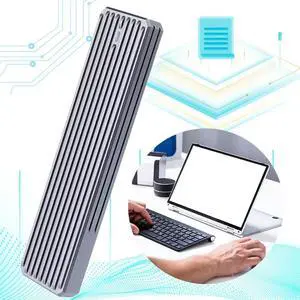 M.2 NGFF/SATA USB Case 1000MB/s External Solid State Drive Enclosure Portable SSD Case for 2230/2242/2260/2280 22110