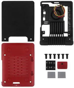 Argon NEO 5 Case Aluminum Case with PWM Cooling Fan l Case Protective Case Suitable for Raspberry Pi 5