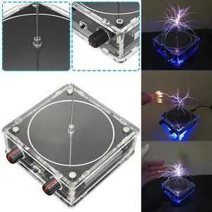 Multi-Function Music for Tesla Coil Speaker Palm for Tesla Coil Voltage Pulse Electric Arc Generator Scientific Experiment Tool