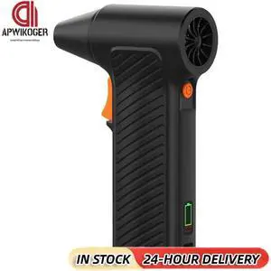 110000RPM Mini Turbo Jet Fan USB Rechargeable 29mm Brushless Motor Electric Dryer 2600mah for Computer Keyboard Outdoor Car Home