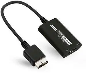 RGBS YPbPr HD Video Converter with HD Link Cable Game Console Video Converter for PS1 PS ONE Fat PS2 Slim PS2 Game Accessories