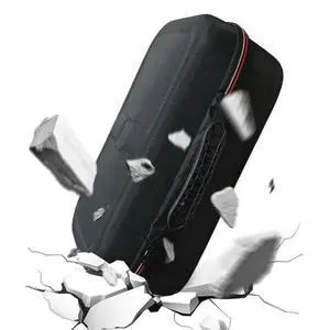 EVA Portable Bag Anti-Scratch Travel Carrying Bag with Mesh Pocket Handheld Game Console Case for Switch 2 Game Console