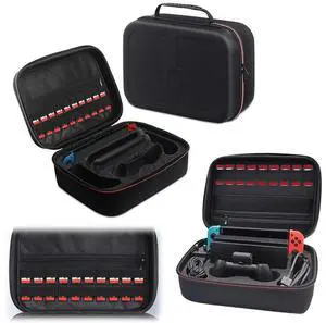 For NS2 Game Console Travel Case Handle & Shoulder Strap Hard Shell Box Console Carrying Shoulder Bag Outdoor Handbag