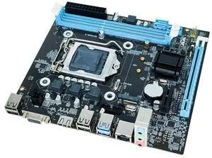H81 Computer Motherboard Support SATA 3.0 2.0 Micro-ATX A1150 Desktop Computer Mainboard PCI Express X16 X1 M.2 Nvme/NGFF Slot