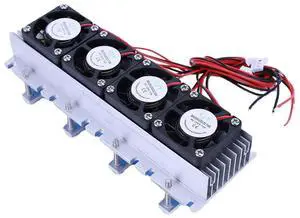 288W Air Conditioner Cooling System DC 12V 30A Thermoelectric Peltier Refrigeration Semiconductor Cooling System DIY Kit